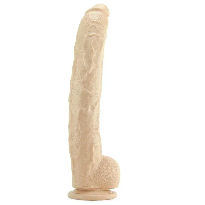 Doc Johnson Female Sex Toys Dick Rambone White Realistic Large Cock in White