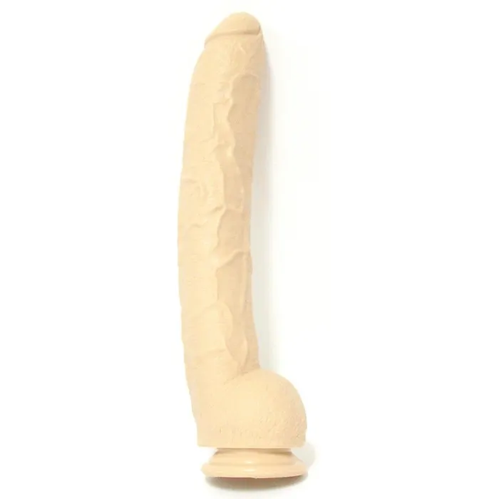 Doc Johnson Female Sex Toys Dick Rambone White Realistic Large Cock in White