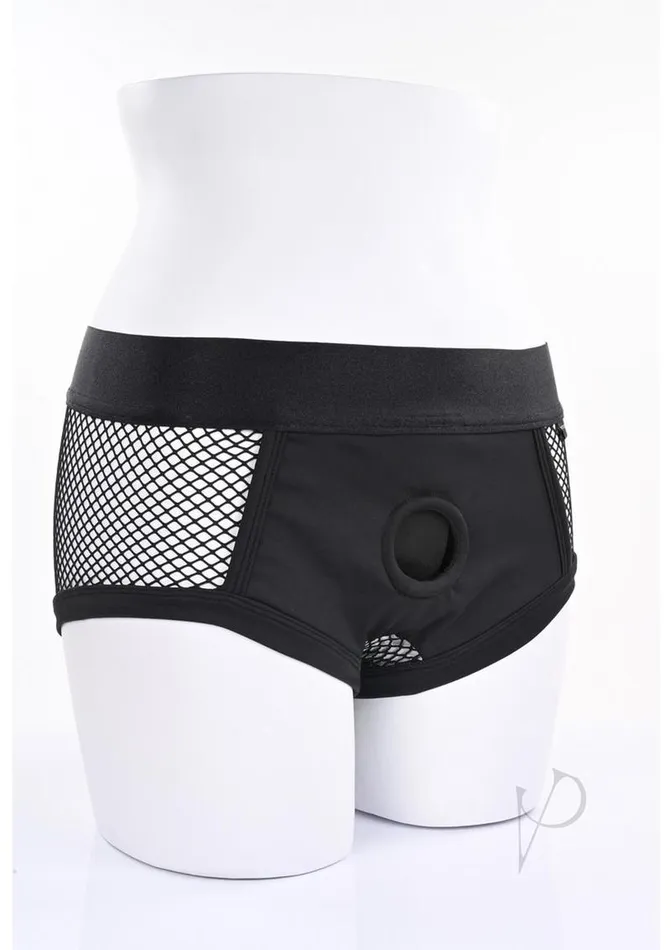 Em Ex Fit Harness Fishnet Xl Black EMEX Anal Em Ex Fit Harness Fishnet Xl Black EMEX Anal