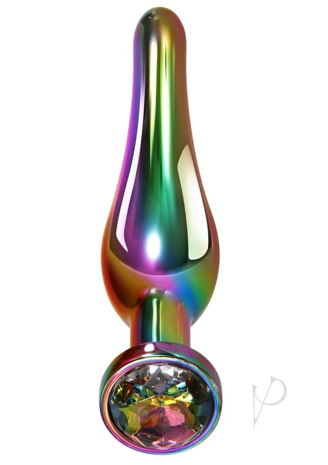 Evolved Anal Rainbow Metal Plug Set