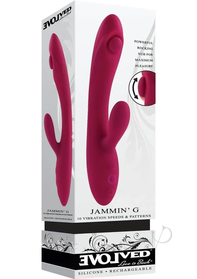 Evolved Vibrators Jammin G Red