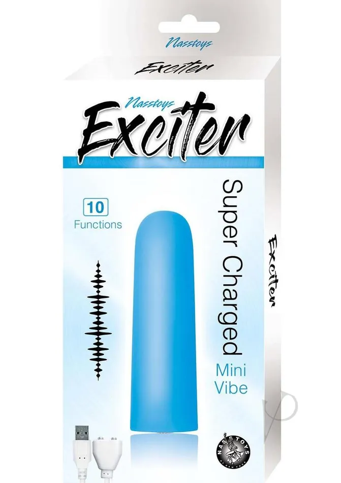 Exciter Exciter Mini Vibe Blue Vibrators
