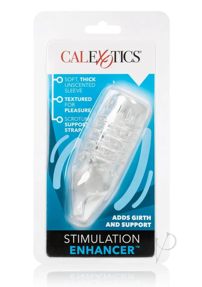 Extensions Male Sex Toys Stimulation Enhancer Clear