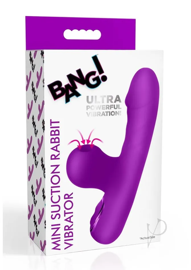 Female Sex Toys BANG Bang Mini Suction Rabbit Vibrator Prp