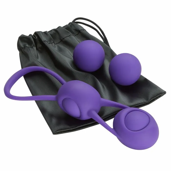 Female Sex Toys Cloud 9 Kegel Training Kit With 4 Weighted Balls Premium Silicone Pouch