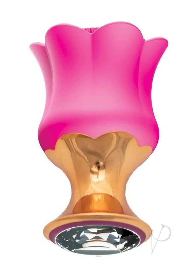 Female Sex Toys Goddess Goddess Diamond Bloom Massager Fushcia