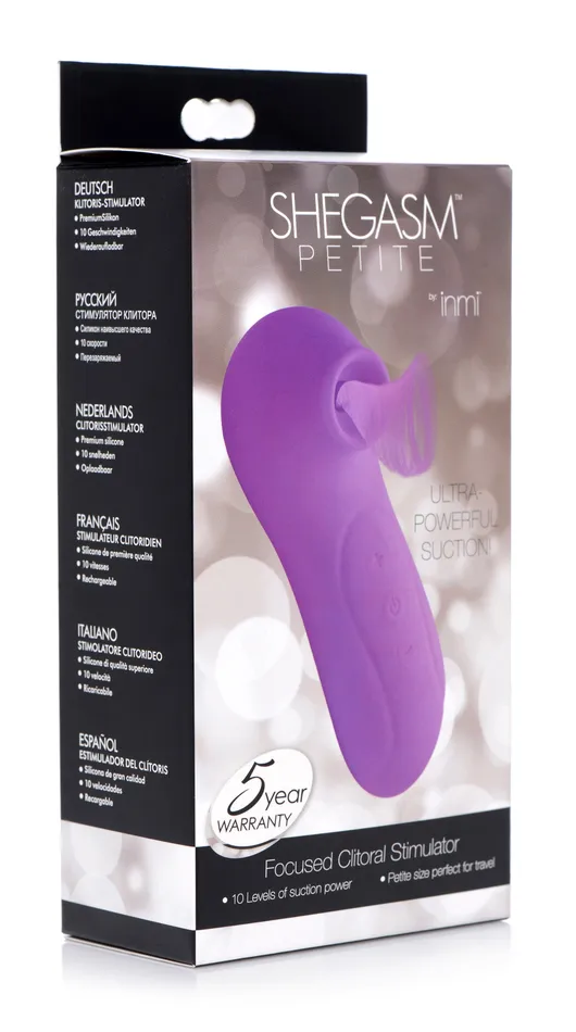 Female Sex Toys XR Brands Shegasm Petite Silicone Focused Clitoral Stimulator