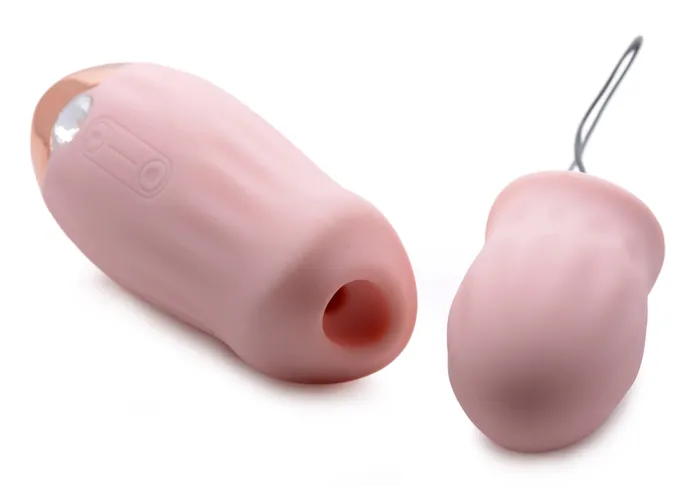 Female Sex Toys XR Brands Shegasm Tandem Teaser Clitoral Stimulator With Bonus Egg Vibe