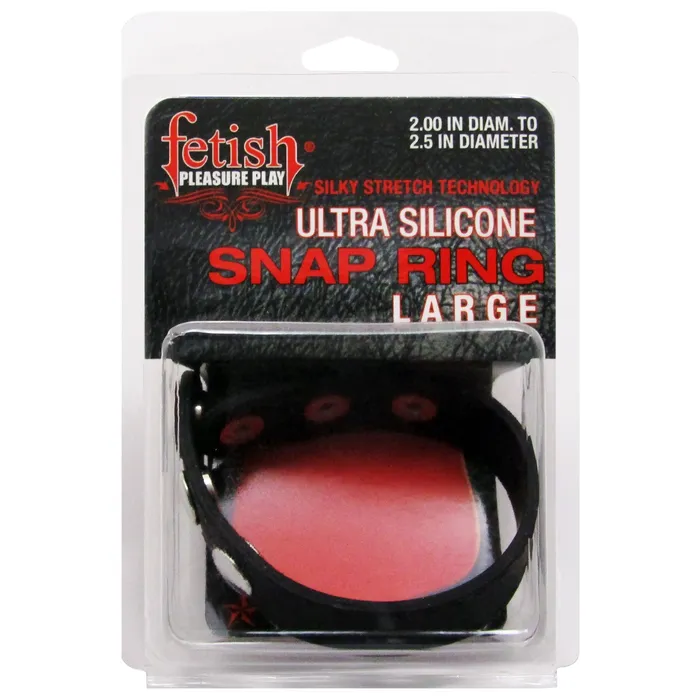 Fetish Pleasure Play Large Snap Ring Castle Megastore Couples