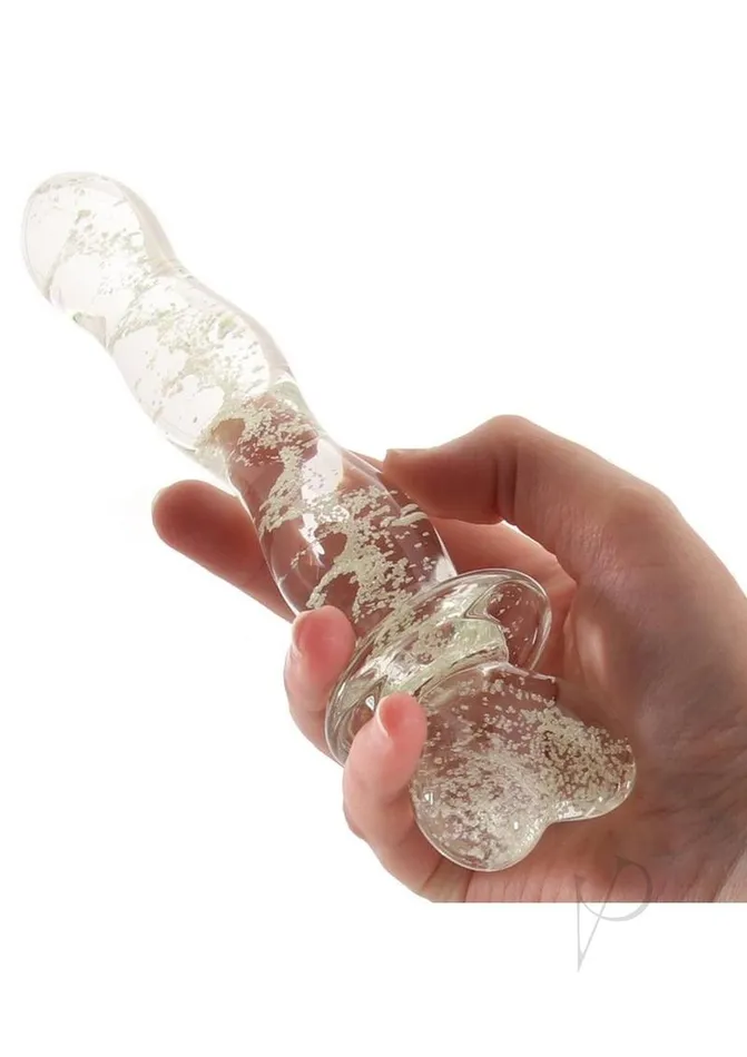 Firefly Glass Heart A Glow Clear Firefly Dildos