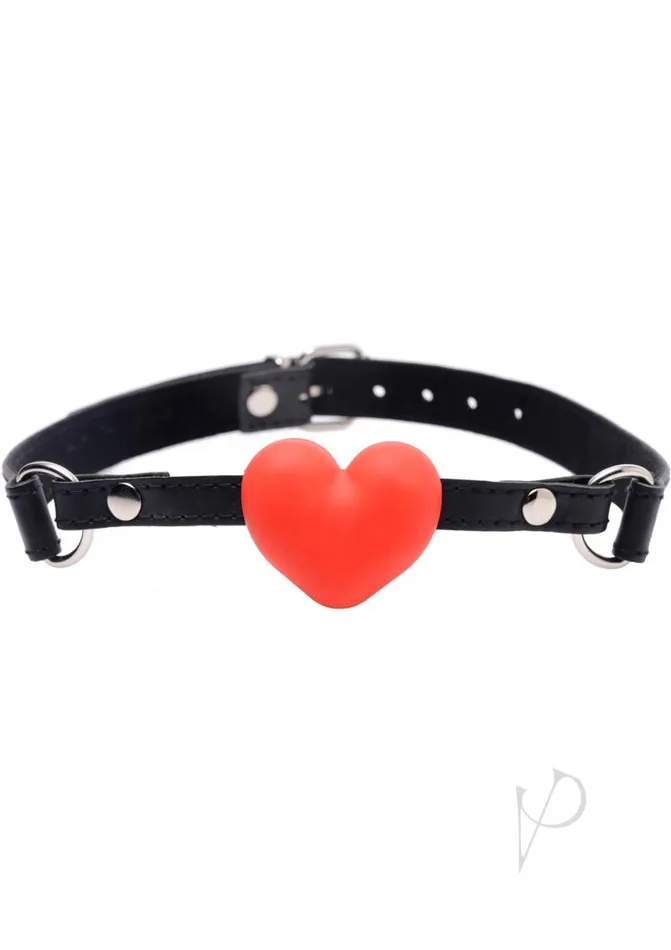 Frisky Silicone Heart Shaped Mouth Gag Frisky Female Sex Toys