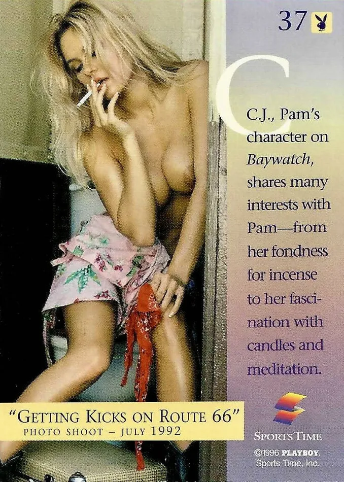 Greenthunderbirds Cards Anal Playboy Best of Pamela Anderson 37