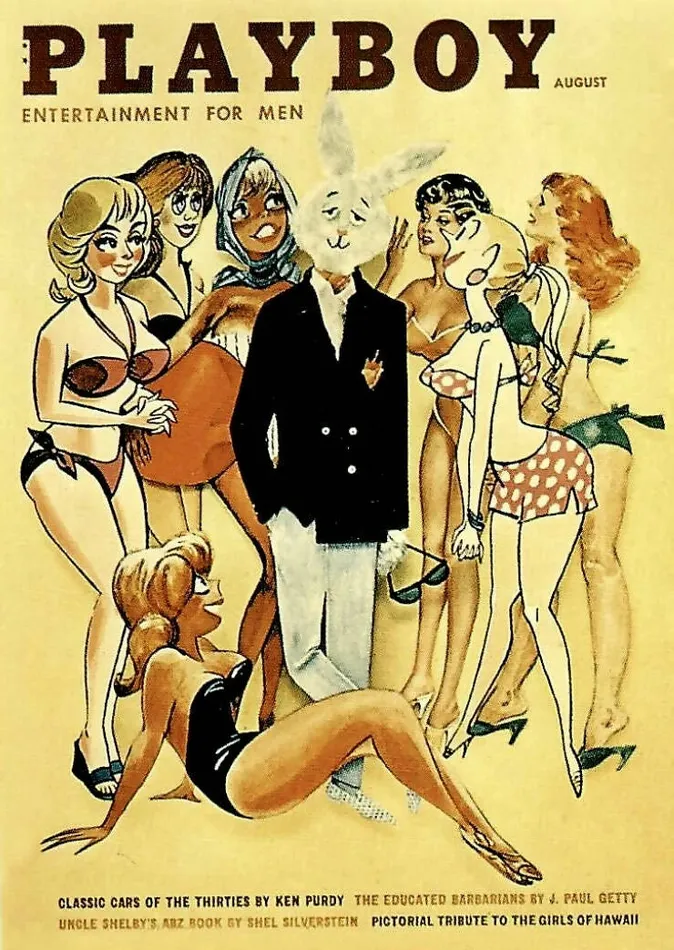 Greenthunderbirds Cards Couples Playboy August Edition 22 Playboy Cover