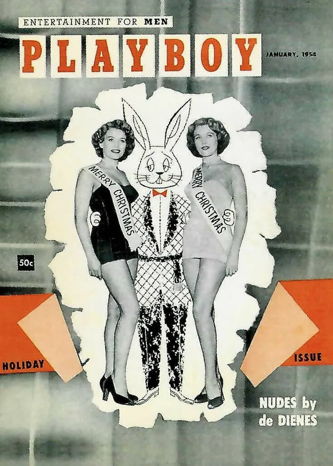 Greenthunderbirds Cards Couples Playboy January Edition 1 Playboy Cover
