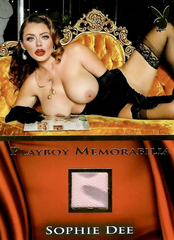 Greenthunderbirds Cards Playboy The Book of Lingerie Vol 1 Memorabilia Sophie Dee Anal
