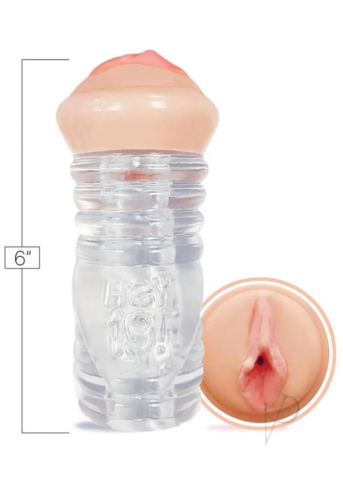 Hey 19 Male Sex Toys Hey 19 Clear Stroke Pussy Heather Starle