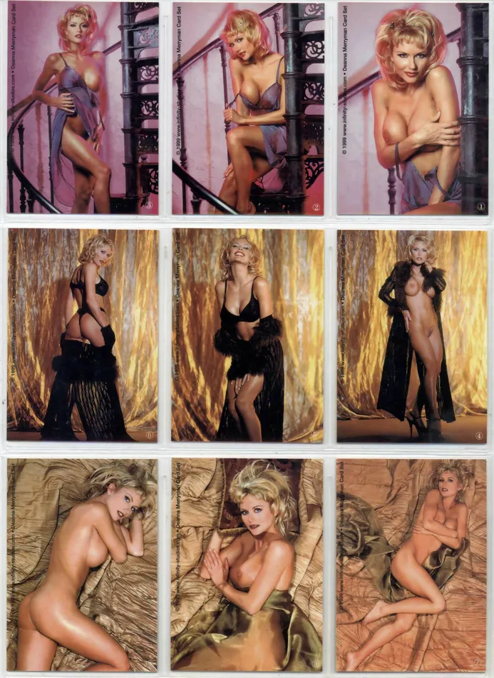 Image 2000 Deanna Merryman card set 9 cards Peter Comparettos Cards Anal