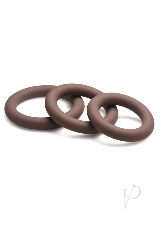 Jock Anal Jock Discrete Silic Cockring Set Drk