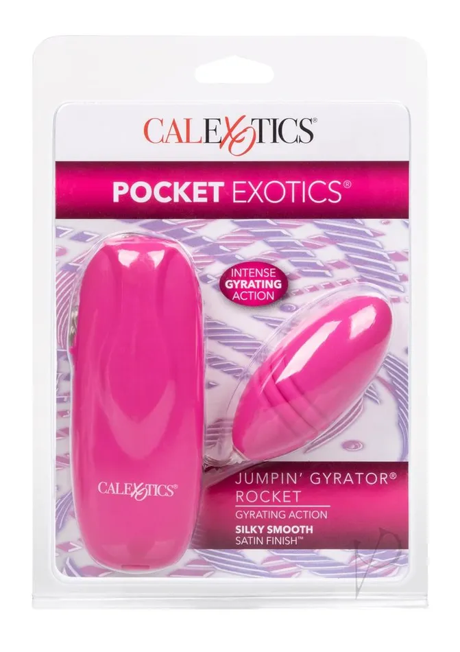 Jumpin Gyrator Rocket Pink Pocket Exotics Vibrators