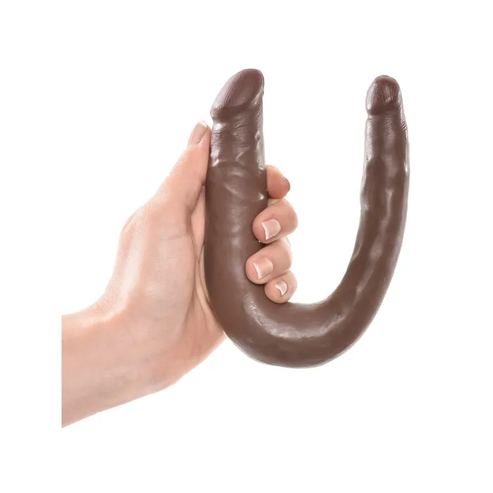 King Cock Dildos King Cock Ultra Realistic UShaped Small Double Trouble Dildo