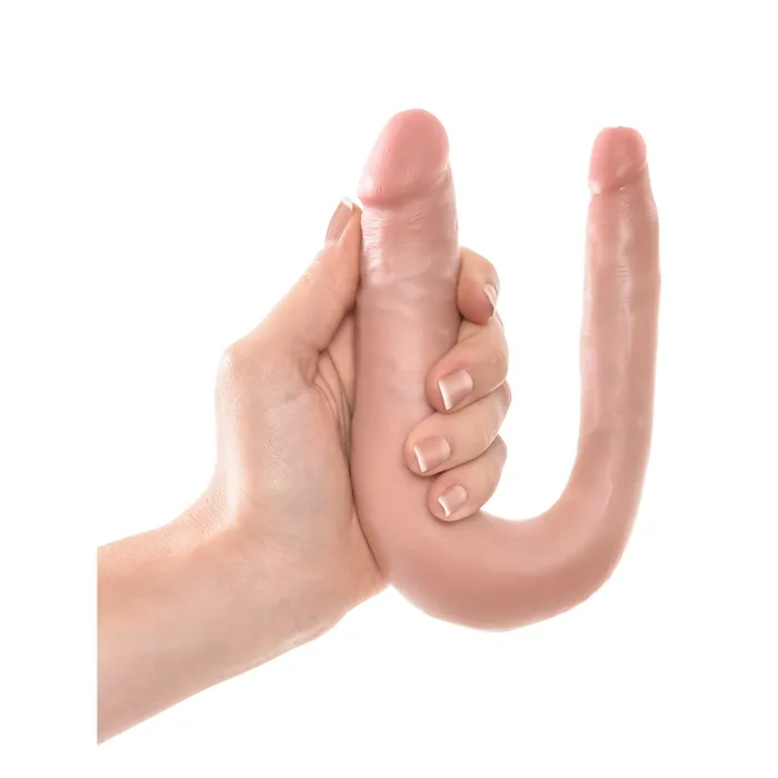 King Cock Dildos King Cock Ultra Realistic UShaped Small Double Trouble Dildo