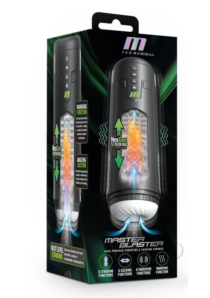 M For Men Master Blaster Black M for Men Anal