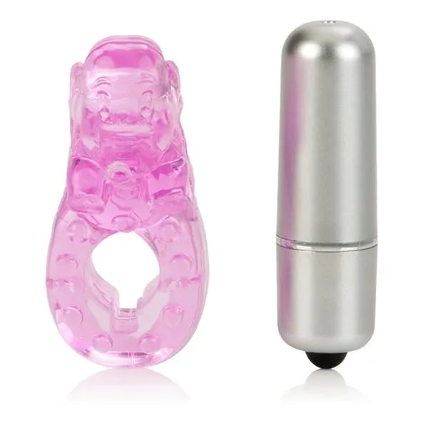 Male Sex Toys California Exotics Lovers Delight Ele Vibrating Enhancer Ring
