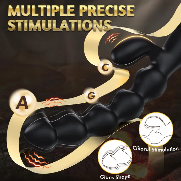 Anal Oronova Anal Bead Vibrator 2 Motors Anal Oronova Anal Bead Vibrator 2 Motors