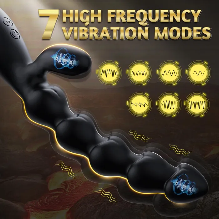 Anal Oronova Anal Bead Vibrator 2 Motors Anal Oronova Anal Bead Vibrator 2 Motors