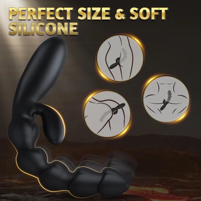 Anal Oronova Anal Bead Vibrator 2 Motors Anal Oronova Anal Bead Vibrator 2 Motors