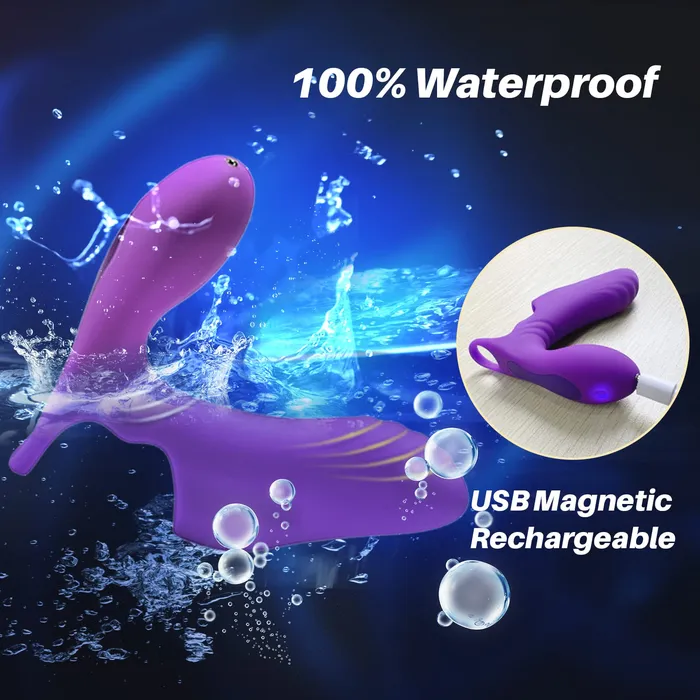 Finger G Spot Vibrator Dual Vibrations Oronova Female Sex Toys