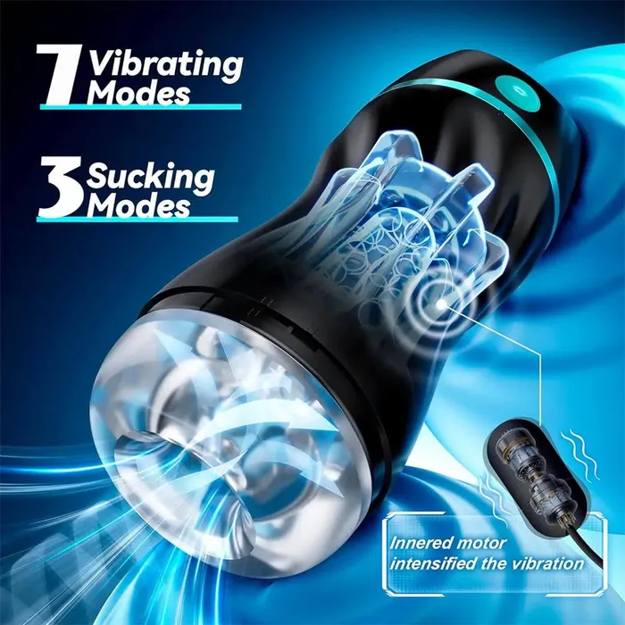 Male Sex Toys Adorime KAI 2 Automatic Sucking Male Masturbator with Vibration