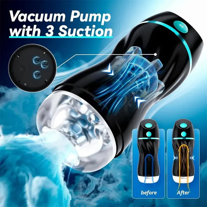 Male Sex Toys Adorime KAI 2 Automatic Sucking Male Masturbator with Vibration