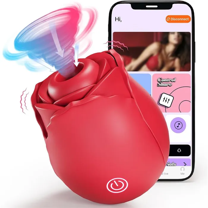 Male Sex Toys Adorime Rose Toy Wider Sucking Opening with Mindblowing Suciton App Remote Control Male Sex Toys Adorime Rose Toy Wider Sucking Opening with Mindblowing Suciton App Remote Control