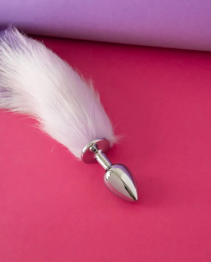 Male Sex Toys Mulberry Fox Tail Anal Plug Idea Leather