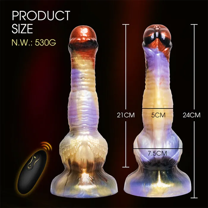 Oronova Dildos 827 inches RemoteControlled Thrusting Dildo 5 Modes 10 Vibes