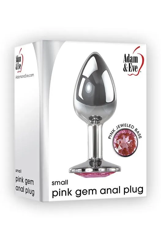 Adam Eve Pink Gem Anal Plug Small Adam Eve Male Sex Toys