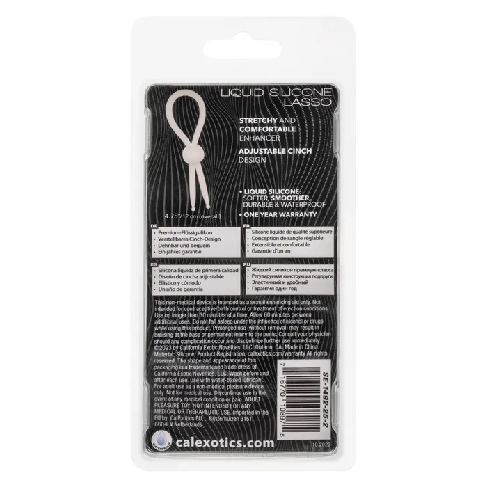 Alpha Liquid Silicone Lasso Natural Calexotics Female Sex Toys