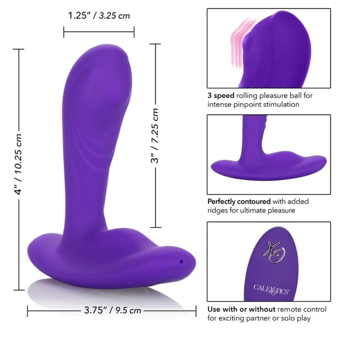 Anal CALEXOTICS Calexotics Silicone Remote Pinpoint Pleaser