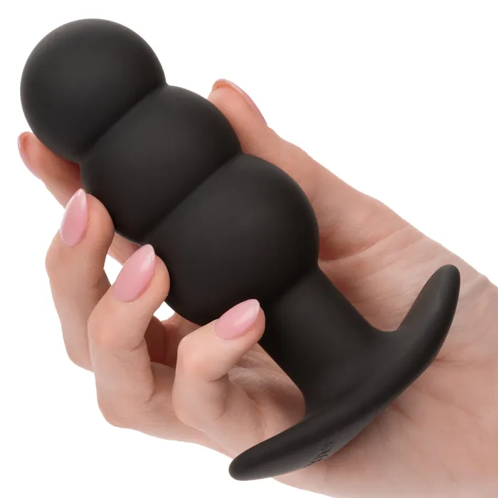 Anal Calexotics Rock Bottom Beaded Probe