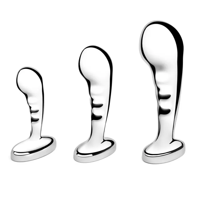 bVibe Stainless Steel PSpot Training Set bVibe Anal