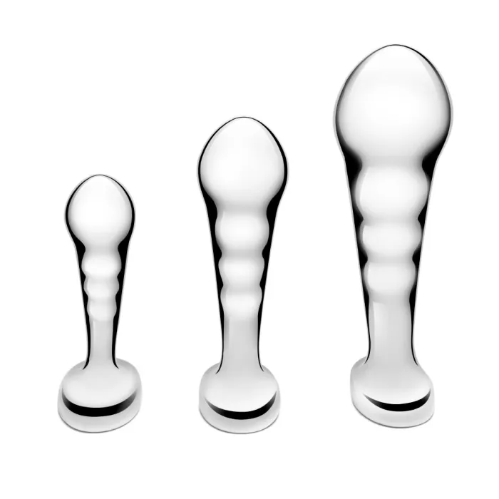 bVibe Stainless Steel PSpot Training Set bVibe Anal