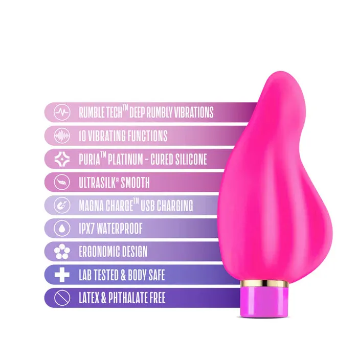 Blush Anal Aria Epic AF Curved Fuchsia 35Inch Vibrator