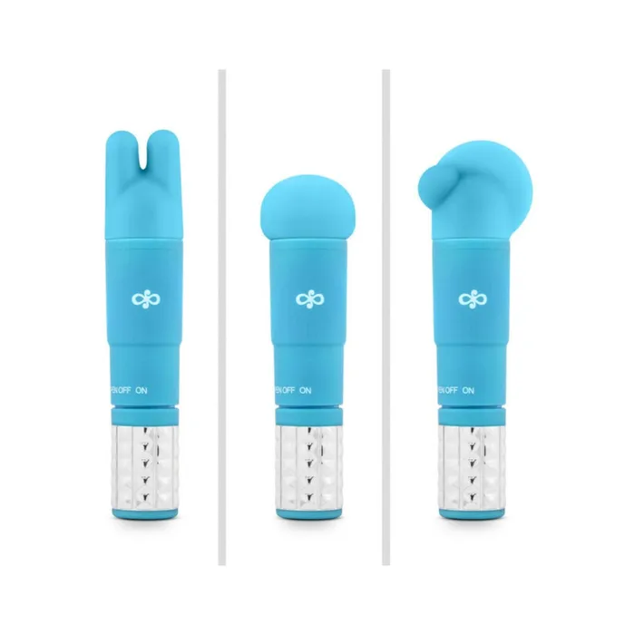 Blush Vibrators Rose Revitalize Massage Kit Blue Blush Vibrators Rose Revitalize Massage Kit Blue