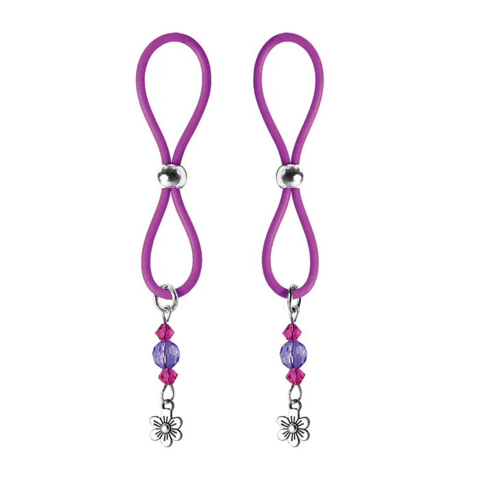 Bunny Shoppe Nipple Clitoral Toys Nipple Halos Flower Charms