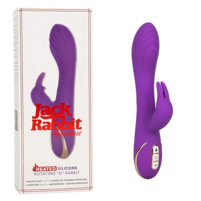 CALEXOTICS Female Sex Toys Calexotics Jack Rabbit Heated Silicone Rotating G Rabbit CALEXOTICS Female Sex Toys Calexotics Jack Rabbit Heated Silicone Rotating G Rabbit