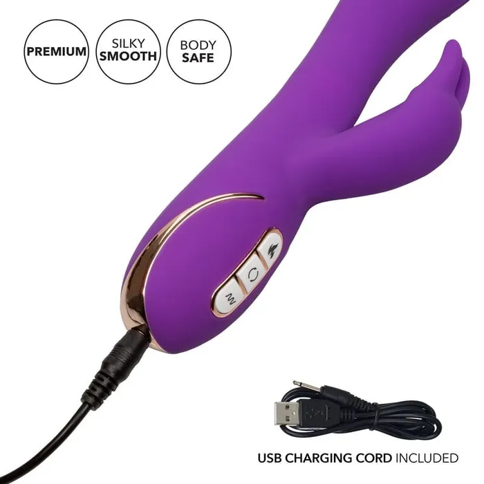 CALEXOTICS Female Sex Toys Calexotics Jack Rabbit Heated Silicone Rotating G Rabbit