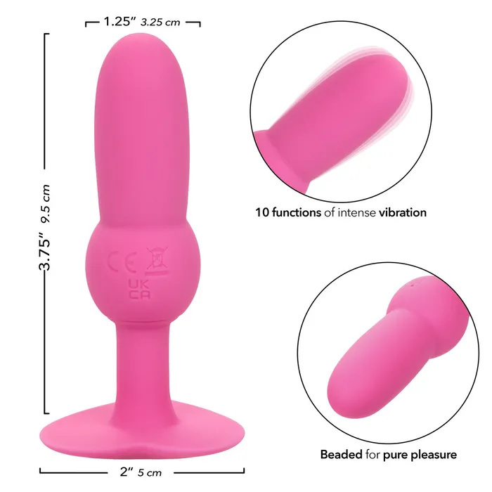 Calexotics First Time Vibrating Beaded Probe Female Sex Toys