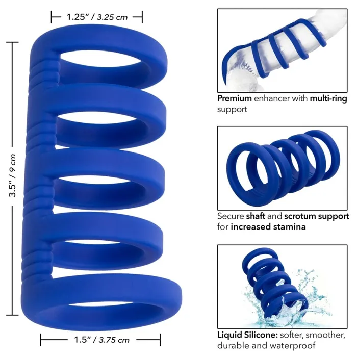 CALEXOTICS Male Sex Toys Calexotics Admiral Xtreme Cock Cage