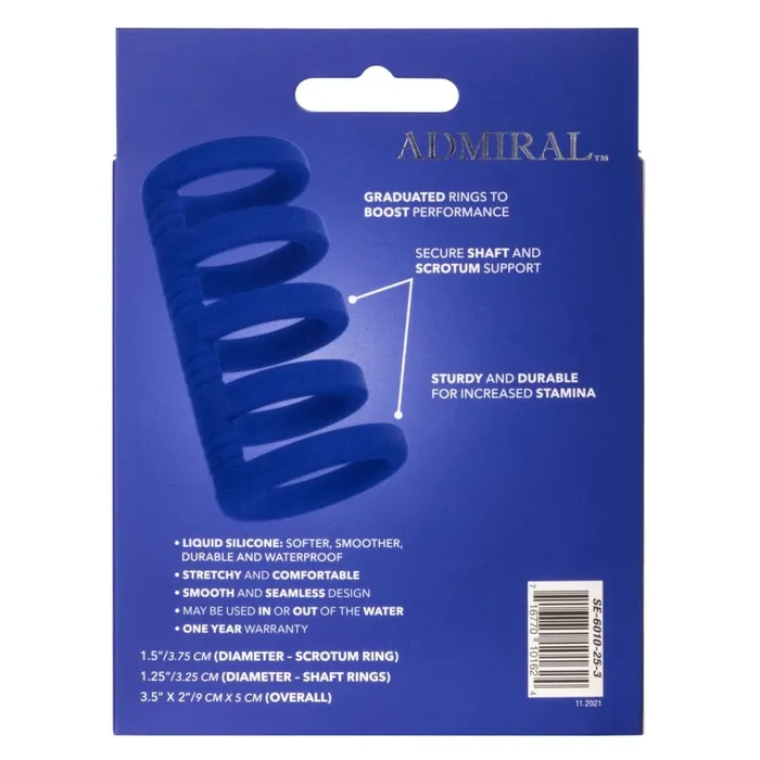 CALEXOTICS Male Sex Toys Calexotics Admiral Xtreme Cock Cage